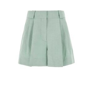 Blaze Women Light Blue Silk Blend Zenith Shorts